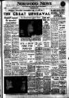 Norwood News Friday 19 January 1962 Page 1