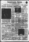 Norwood News Friday 24 January 1964 Page 1