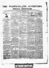Westmorland Advertiser and Kendal Chronicle Saturday 13 September 1817 Page 1