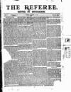 The Referee Sunday 06 January 1878 Page 1