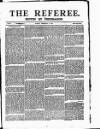 The Referee Sunday 03 February 1878 Page 1