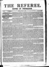 The Referee Sunday 21 July 1878 Page 1