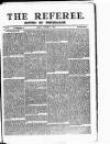 The Referee Sunday 06 October 1878 Page 1