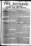 The Referee Monday 10 March 1879 Page 1