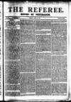 The Referee Sunday 06 April 1879 Page 1