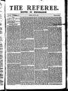 The Referee Sunday 25 July 1880 Page 1