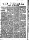 The Referee Sunday 12 September 1880 Page 1