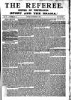 The Referee Monday 29 November 1880 Page 1
