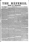 The Referee Sunday 09 July 1882 Page 1