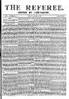 The Referee Sunday 08 October 1882 Page 1