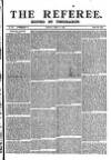 The Referee Sunday 15 April 1883 Page 1