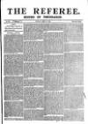 The Referee Sunday 20 April 1884 Page 1