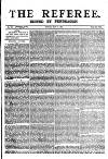 The Referee Sunday 11 May 1884 Page 1