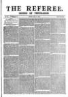 The Referee Sunday 13 July 1884 Page 1