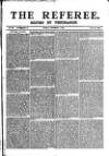 The Referee Sunday 01 November 1885 Page 1