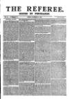 The Referee Sunday 15 November 1885 Page 1