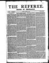The Referee Sunday 06 January 1889 Page 1