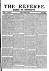 The Referee Sunday 27 January 1889 Page 1
