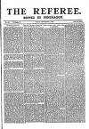 The Referee Sunday 08 September 1889 Page 1