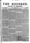 The Referee Sunday 01 November 1891 Page 1