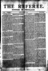 The Referee Sunday 01 January 1893 Page 1