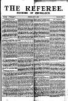 The Referee Sunday 28 May 1893 Page 1