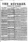 The Referee Sunday 25 November 1894 Page 1