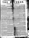 The Referee Sunday 11 April 1897 Page 1