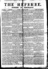 The Referee Sunday 15 January 1899 Page 1