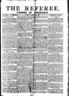 The Referee Sunday 19 March 1899 Page 1