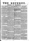 The Referee Sunday 16 April 1899 Page 1