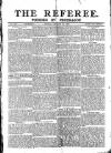 The Referee Sunday 21 January 1900 Page 1
