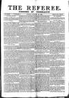 The Referee Sunday 28 January 1900 Page 1