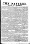 The Referee Sunday 29 April 1900 Page 1