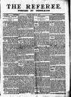 The Referee Sunday 14 July 1901 Page 1