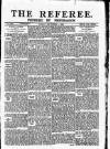 The Referee Sunday 01 September 1901 Page 1