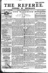 The Referee Sunday 15 September 1912 Page 1