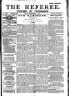 The Referee Sunday 22 September 1912 Page 1