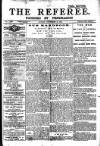 The Referee Sunday 10 November 1912 Page 1