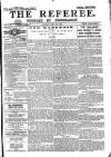 The Referee Sunday 20 July 1913 Page 1