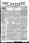 The Referee Sunday 23 November 1913 Page 1
