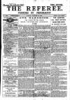 The Referee Sunday 25 January 1914 Page 1
