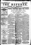 The Referee Sunday 01 November 1914 Page 1