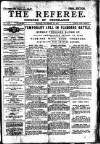 The Referee Sunday 22 November 1914 Page 1