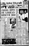 Belfast Telegraph Saturday 14 August 1982 Page 1