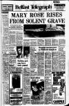 Belfast Telegraph Monday 11 October 1982 Page 1