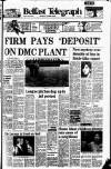 Belfast Telegraph Saturday 30 October 1982 Page 1