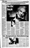 Sunday Tribune Sunday 31 August 1986 Page 18