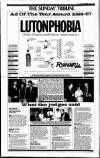 . MAY 1986 THE SUNDAY TRIBUNE Of The Year Award 1986-87 PHOBIA (Fear of Luton and how to overcome it.)
