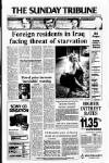Sunday Tribune Sunday 19 August 1990 Page 1